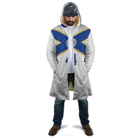Scotland National Football Custom Cloak Flag-Inspired White Tartan Version