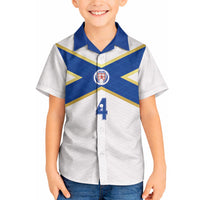 Scotland National Football Custom Hawaiian Shirt Flag-Inspired White Tartan Version