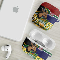 South Africa Rugby AirPods Case Go Bokke-Amabokoboko Spirit - Wonder Print Shop