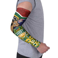 South Africa Rugby Arm Sleeves Go Bokke-Amabokoboko Spirit - Wonder Print Shop