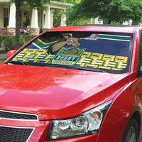 South Africa Rugby Auto Sun Shade Go Bokke-Amabokoboko Spirit - Wonder Print Shop