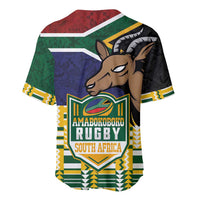 South Africa Rugby Baseball Jersey Go Bokke-Amabokoboko Spirit - Wonder Print Shop