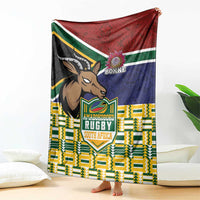 South Africa Rugby Blanket Go Bokke-Amabokoboko Spirit - Wonder Print Shop