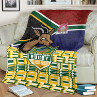 South Africa Rugby Blanket Go Bokke-Amabokoboko Spirit - Wonder Print Shop