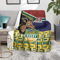South Africa Rugby Blanket Go Bokke-Amabokoboko Spirit - Wonder Print Shop