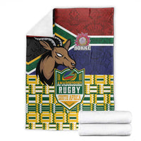 South Africa Rugby Blanket Go Bokke-Amabokoboko Spirit - Wonder Print Shop