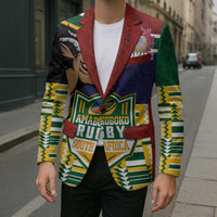 South Africa Rugby Blazer Go Bokke-Amabokoboko Spirit - Wonder Print Shop