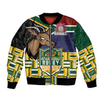 South Africa Rugby Bomber Jacket Go Bokke-Amabokoboko Spirit - Wonder Print Shop