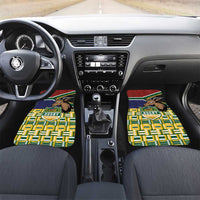 South Africa Rugby Car Mats Go Bokke-Amabokoboko Spirit - Wonder Print Shop