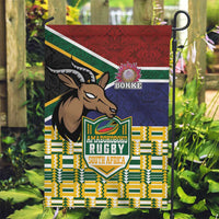 South Africa Rugby Garden Flag Go Bokke-Amabokoboko Spirit - Wonder Print Shop
