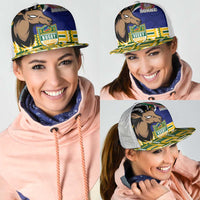 South Africa Rugby Mesh Trucker Cap Go Bokke-Amabokoboko Spirit - Wonder Print Shop