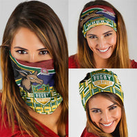 South Africa Rugby Neck Gaiter Go Bokke-Amabokoboko Spirit - Wonder Print Shop