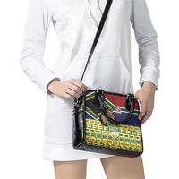 South Africa Rugby Shoulder Handbag Go Bokke-Amabokoboko Spirit - Wonder Print Shop