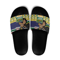 South Africa Rugby Slide Sandals Go Bokke-Amabokoboko Spirit - Wonder Print Shop