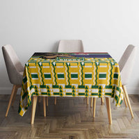South Africa Rugby Tablecloth Go Bokke-Amabokoboko Spirit - Wonder Print Shop