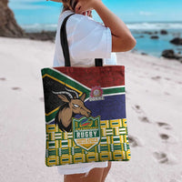 South Africa Rugby Tote Bag Go Bokke-Amabokoboko Spirit - Wonder Print Shop