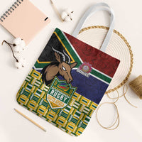 South Africa Rugby Tote Bag Go Bokke-Amabokoboko Spirit - Wonder Print Shop