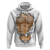 Viking Art Hoodie Tattoo Reveal Effect