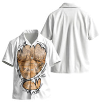 Viking Art Kid Hawaiian Shirt Tattoo Reveal Effect