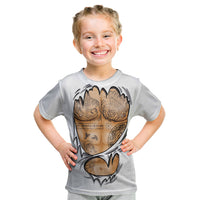Viking Art Kid T Shirt Tattoo Reveal Effect