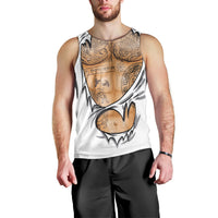 Viking Art Men Tank Top Tattoo Reveal Effect