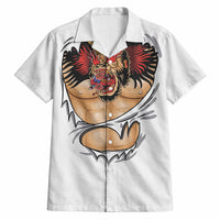 The Notorious Hawaiian Shirt Tattoo Reveal Effect