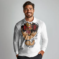 The Notorious Long Sleeve Polo Shirt Tattoo Reveal Effect