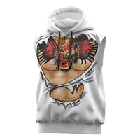 The Notorious Sleeveless Hoodie Tattoo Reveal Effect