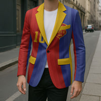 Spain 2026 Football Custom Blazer La Roja x Blaugrana