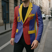 Spain 2026 Football Custom Blazer La Roja x Blaugrana