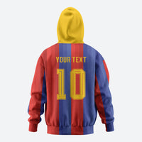 Spain 2026 Football Custom Hoodie La Roja x Blaugrana