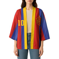Spain 2026 Football Custom Kimono La Roja x Blaugrana