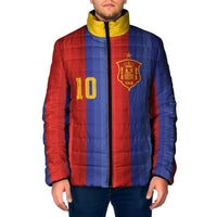 Spain 2026 Football Custom Padded Jacket La Roja x Blaugrana
