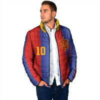 Spain 2026 Football Custom Padded Jacket La Roja x Blaugrana