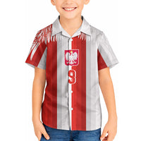 Poland Football Custom Hawaiian Shirt The White-Reds Winged Sport Style