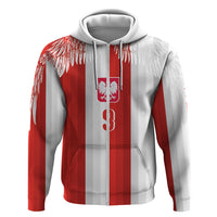 Poland Football Custom Hoodie The White-Reds Winged Sport Style