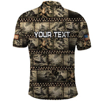 Pearl Harbor Remembrance Day Personalized Polo Shirt Memories of December 7 with Red Poppy Lei - Wonder Print Shop