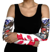 Pearl Harbor Remembrance Day Personalized Arm Sleeves Lest We Forget - The Bald Eagle Remembers - Wonder Print Shop