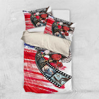 Pearl Harbor Remembrance Day Bedding Set Lest We Forget - The Bald Eagle Remembers - Wonder Print Shop