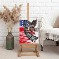 Pearl Harbor Remembrance Day Canvas Wall Art Lest We Forget - The Bald Eagle Remembers - Wonder Print Shop