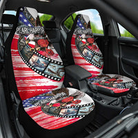 Pearl Harbor Remembrance Day Car Seat Cover Lest We Forget - The Bald Eagle Remembers - Wonder Print Shop