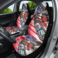 Pearl Harbor Remembrance Day Car Seat Cover Lest We Forget - The Bald Eagle Remembers - Wonder Print Shop