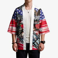 Pearl Harbor Remembrance Day Personalized Kimono Lest We Forget - The Bald Eagle Remembers - Wonder Print Shop
