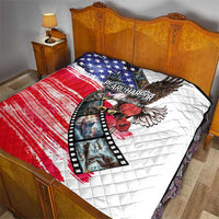 Pearl Harbor Remembrance Day Quilt Lest We Forget - The Bald Eagle Remembers - Wonder Print Shop
