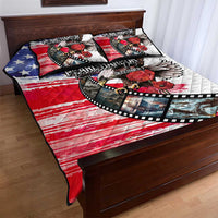Pearl Harbor Remembrance Day Quilt Bed Set Lest We Forget - The Bald Eagle Remembers - Wonder Print Shop