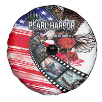 Pearl Harbor Remembrance Day Spare Tire Cover Lest We Forget - The Bald Eagle Remembers - Wonder Print Shop