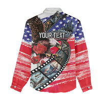 Pearl Harbor Remembrance Day Personalized Women Casual Shirt Lest We Forget - The Bald Eagle Remembers - Wonder Print Shop