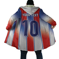 Custom France National Football Cloak Paris Architecture-Inspired Geometry - Wonder Print Shop