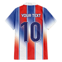 Custom France National Football Hawaiian Shirt Paris Architecture-Inspired Geometry - Wonder Print Shop