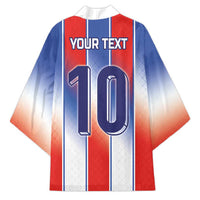 Custom France National Football Kimono Paris Architecture-Inspired Geometry - Wonder Print Shop